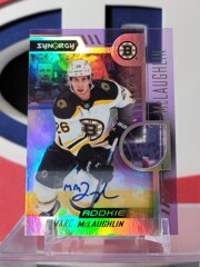 Marc McLaughlin Rookie Purple Auto #/65 2022-23 - Synergy Upper Deck